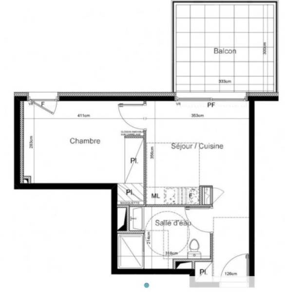 Gestion locative T2 neuf à Lattes 